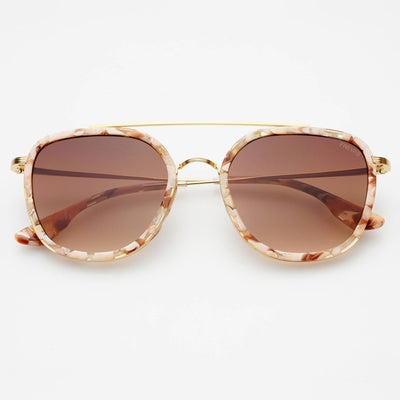 Weston Acetate Round Sunglasses