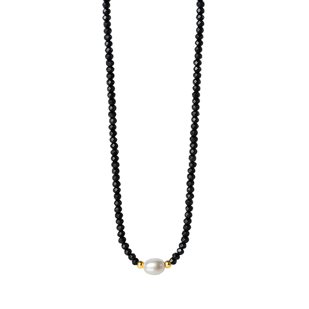 Ellie Vail - Abigail Beaded Pearl Necklace