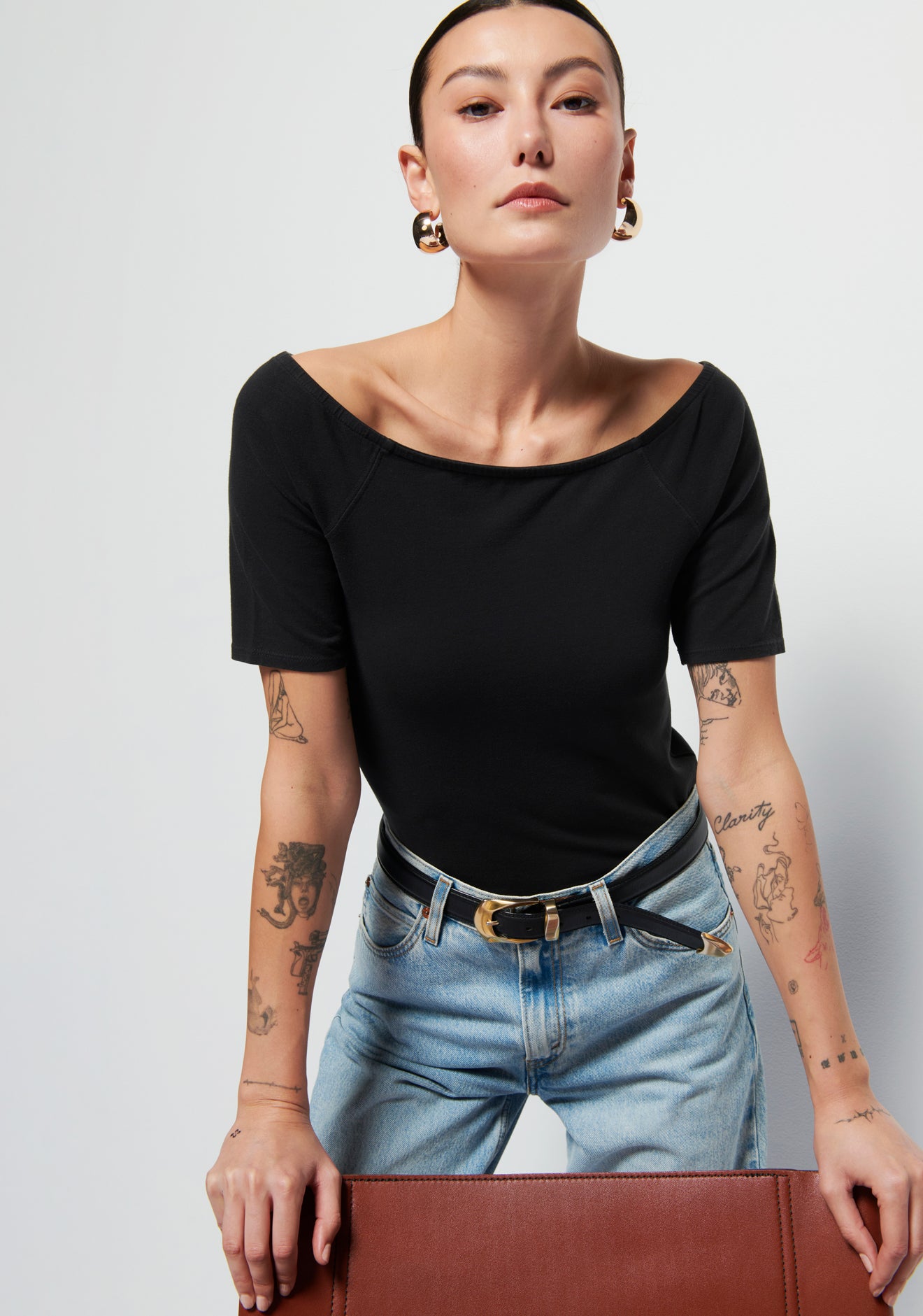 NATION LTD - Giana Off The Shoulder Top