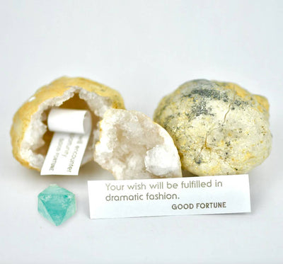 Magic Crystal Geode Surprise w/ Fortune Inside