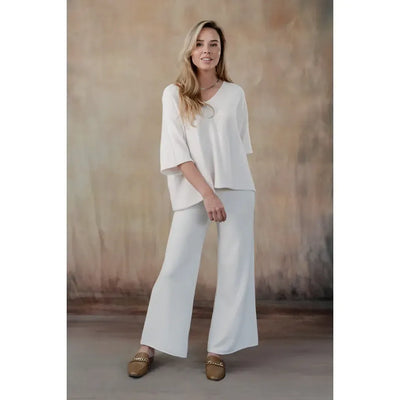 CLEO SWEATER PANTS-IVORY