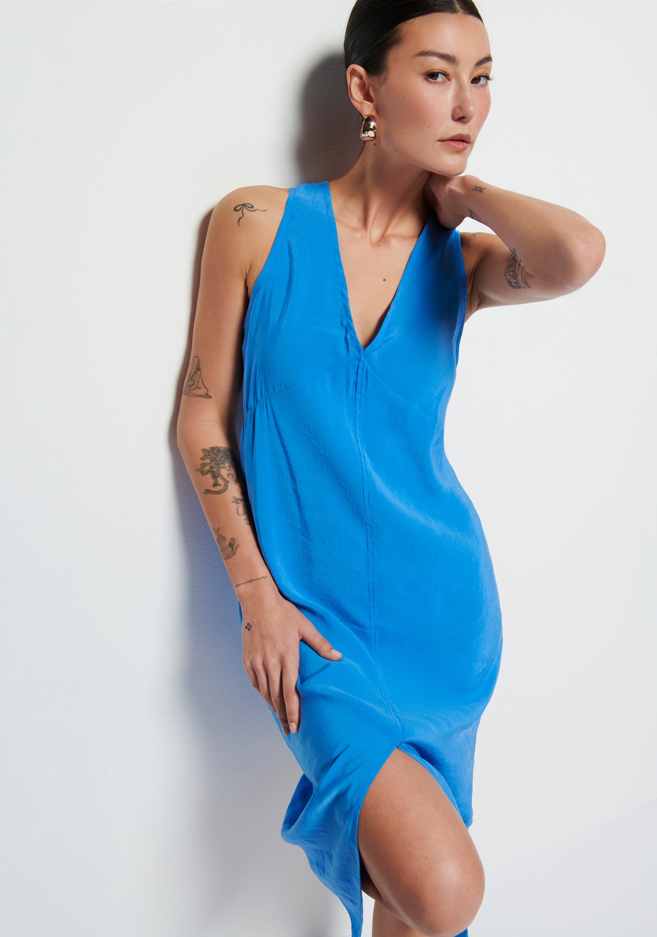 NATION LTD - Kimora V-Neck Dress