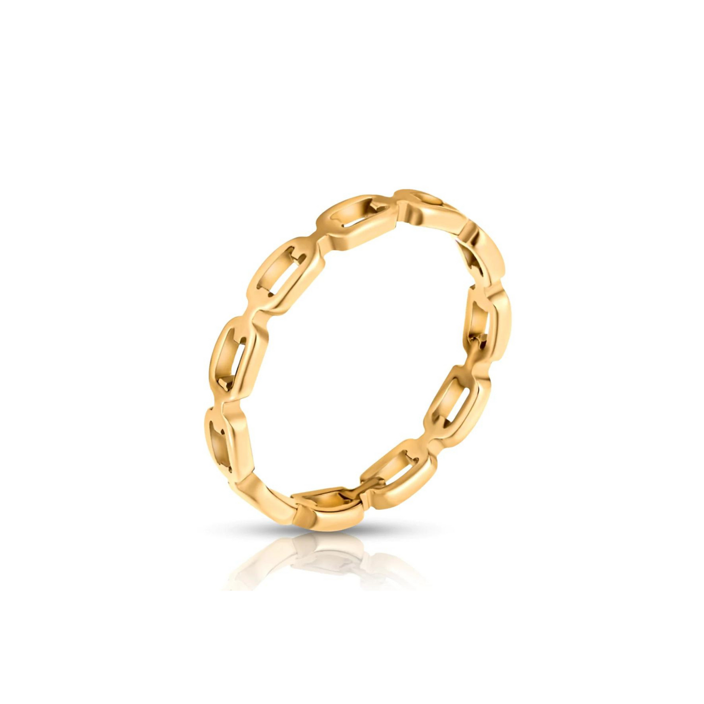 Billy Dainty Chain Ring - Ellie Vail