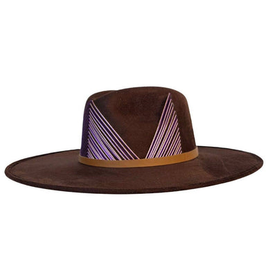 Darcy Rancher Crown Hat - Brown