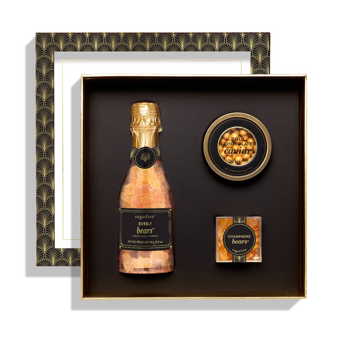 Champagne & Caviar Gift Set