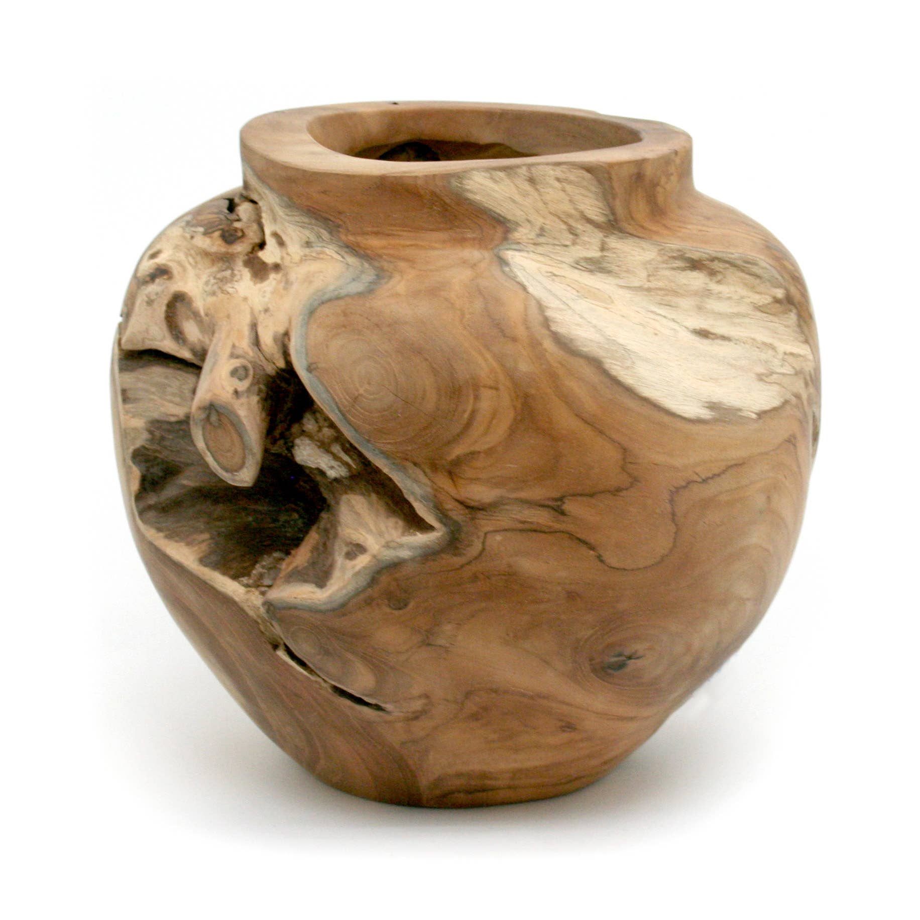 Teak Root Pot – Shoppe NEAT