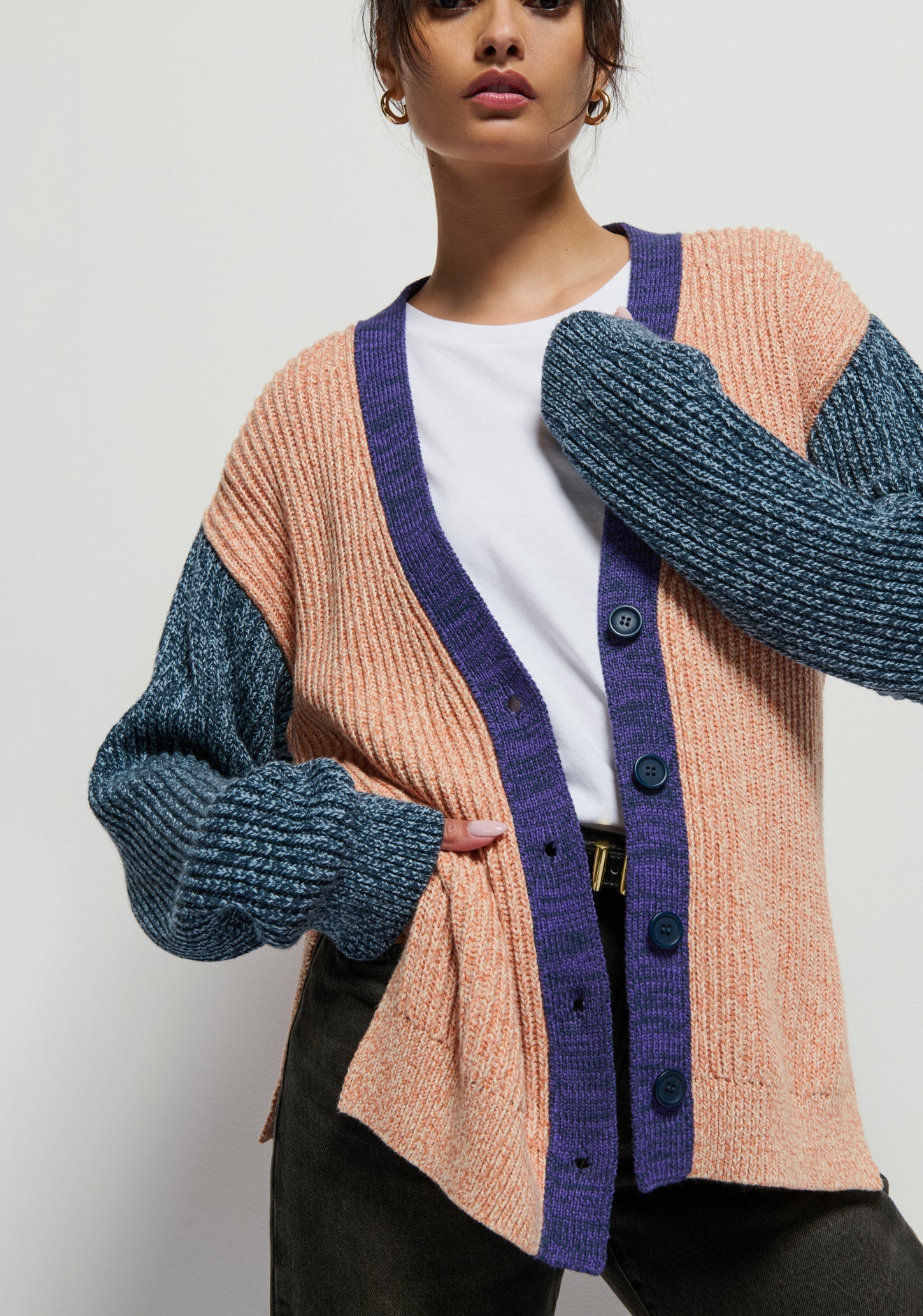 NATION LTD - Sadie Marled Cardigan