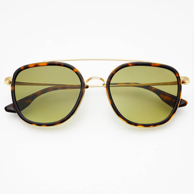 Weston Acetate Round Sunglasses