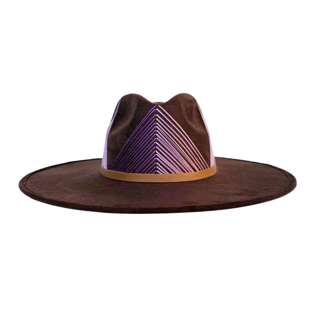 Darcy Rancher Crown Hat - Brown