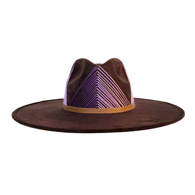Darcy Rancher Crown Hat - Brown