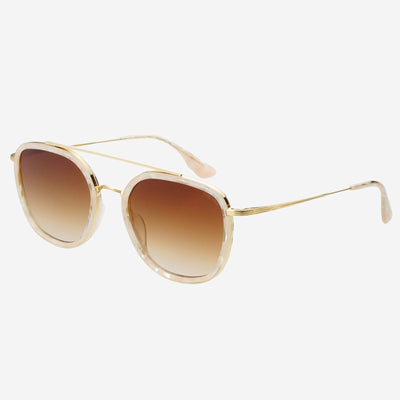 Weston Acetate Round Sunglasses