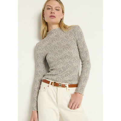 NATION LTD-Brenna Mock Neck Top