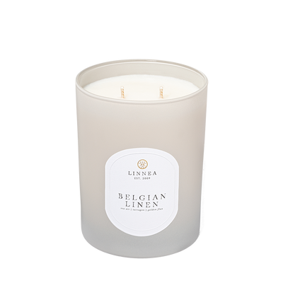 Linnea Belgian Linen Candle