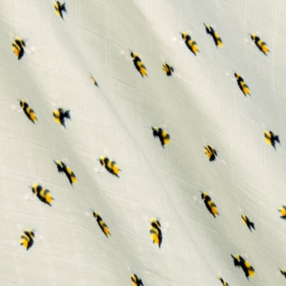 MilkBarn - Bamboo Burp Cloths - Bumblebee