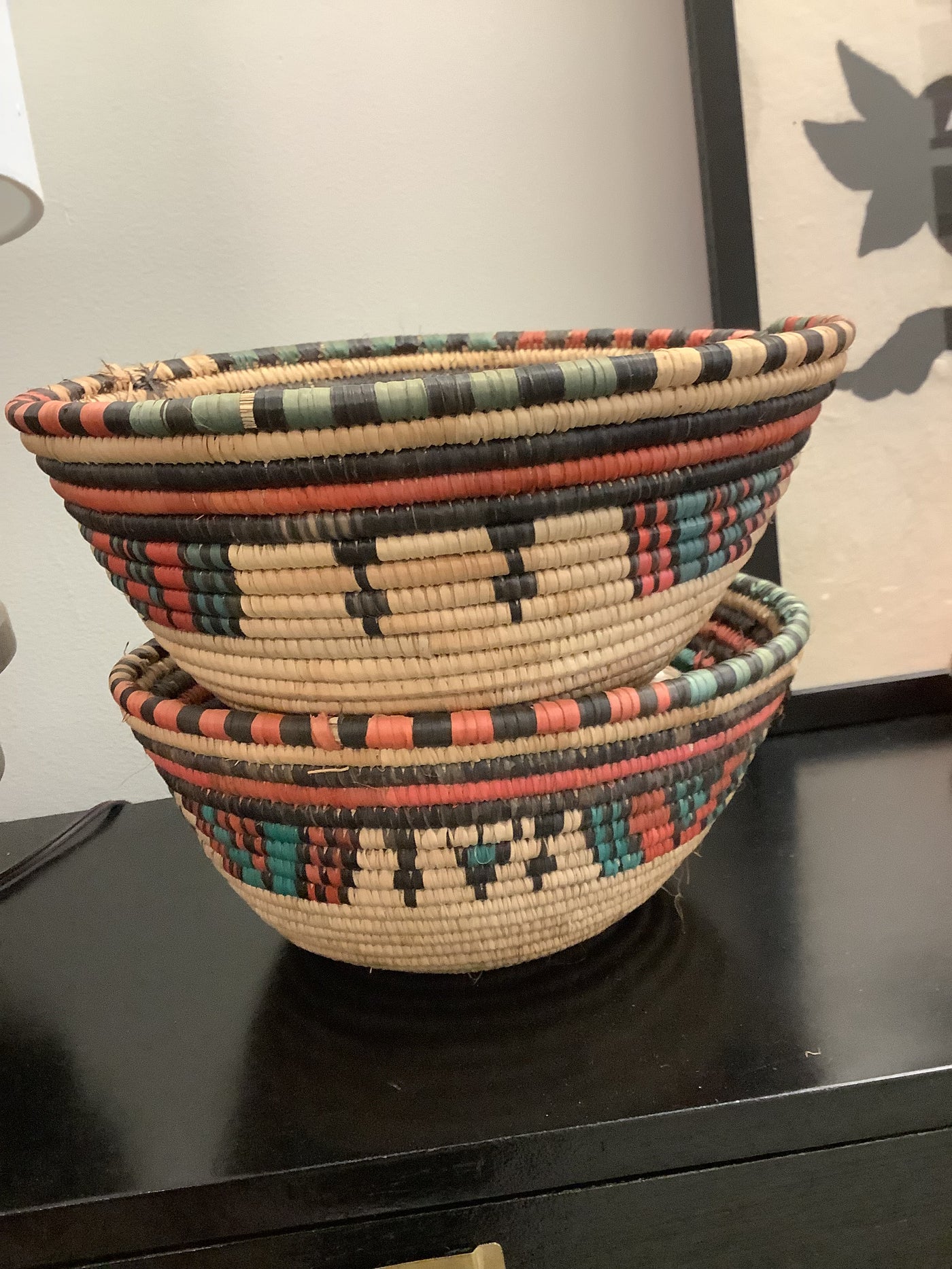 Small Straw Bowl