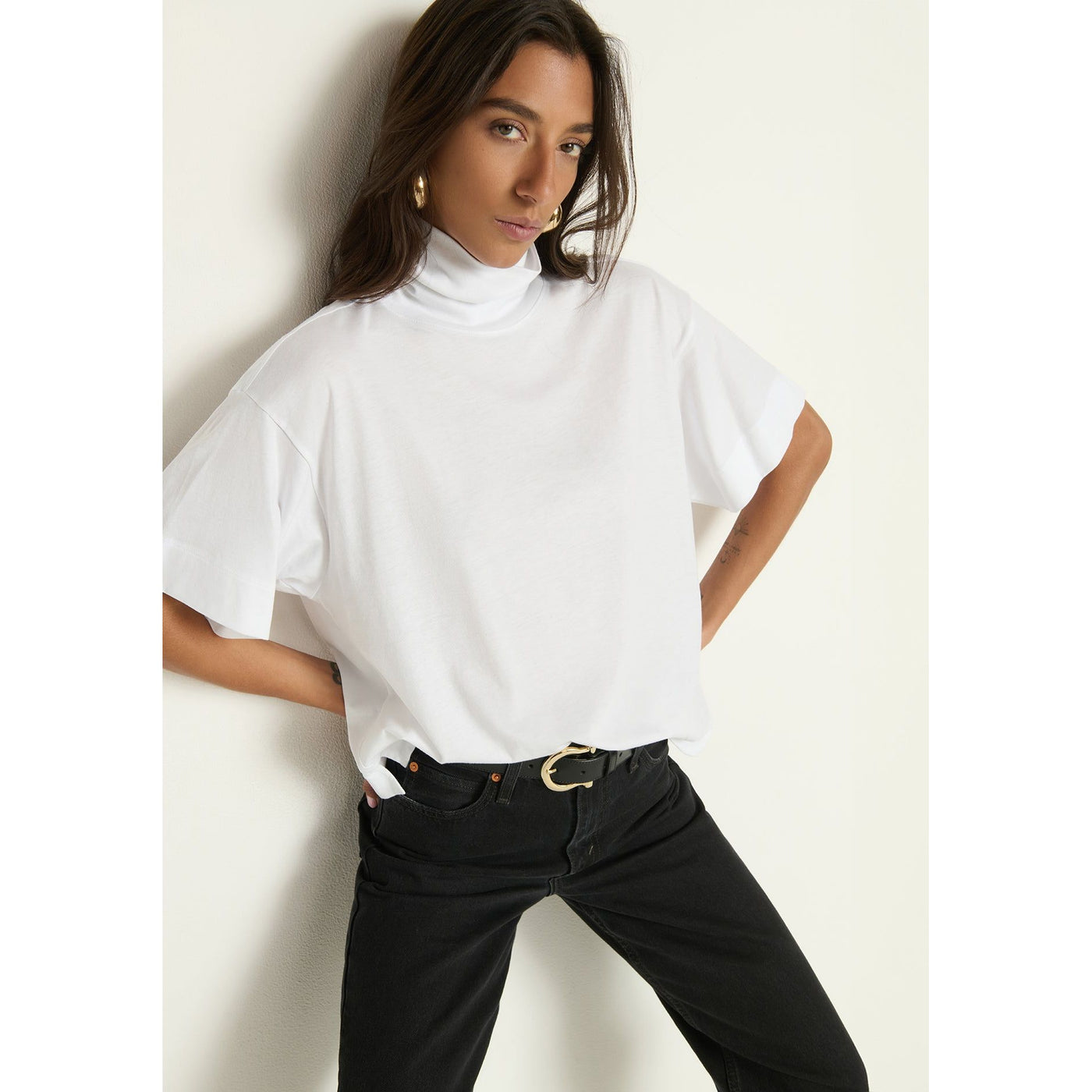 NATION LTD - Fable Turtleneck Tee