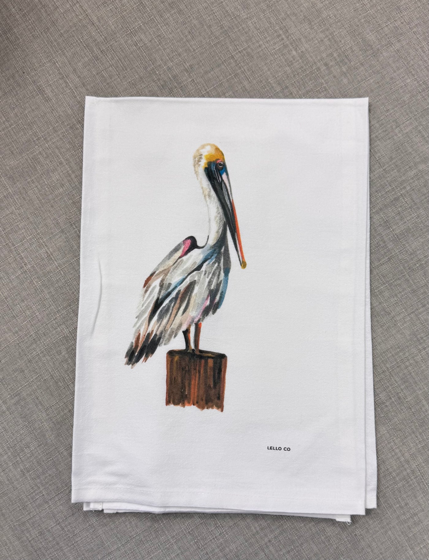 Pelican Tea Towel