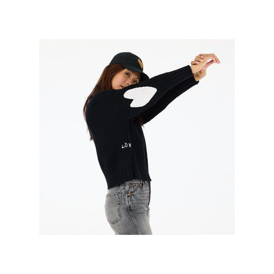 Kerri Rosenthal-Marlow Imperfect Heart Sweater