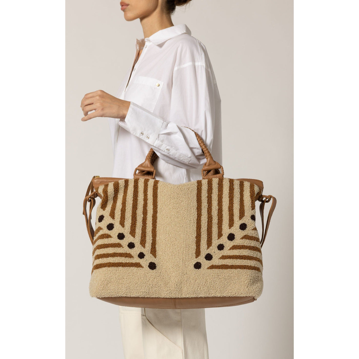 Cleobella - Lusso Stripe Weekender
