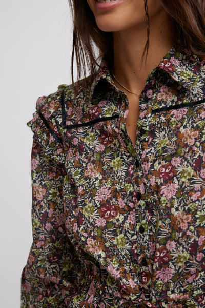 Free People - Printed Daybreak Blouse