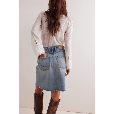 Free People-Suzy Denim Midi