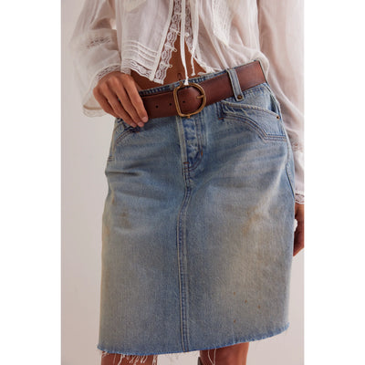 Free People-Suzy Denim Midi