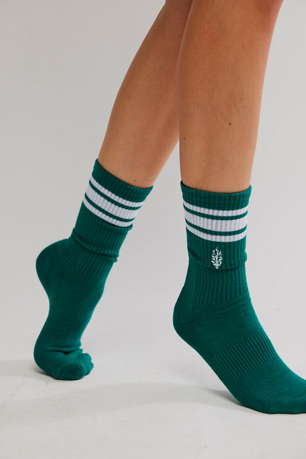 Free People - Movement Logo Stripe Tube Socks