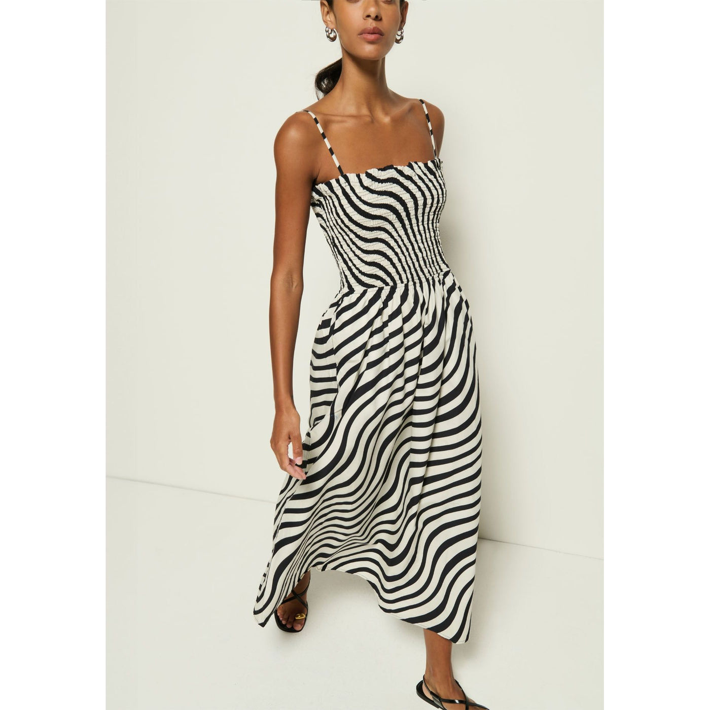 NATION LTD - Sibelle Smocked Dress