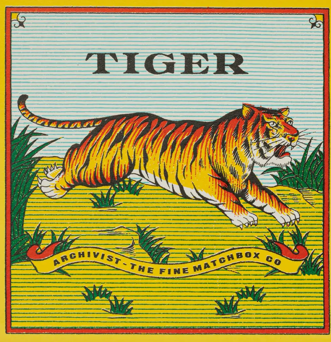 The Tiger Matchbox