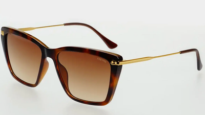 Audrey Tortoise Brown Sunglasses