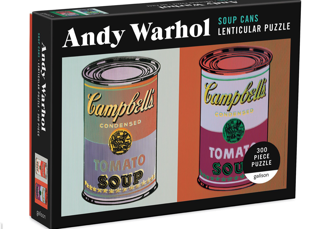 Andy Warhol Soup Cans Puzzle
