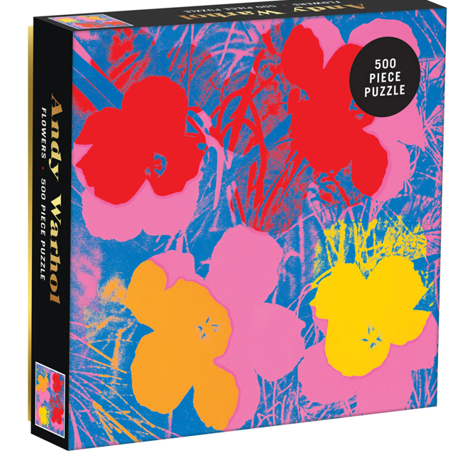 Andy Warhol Flower Puzzle