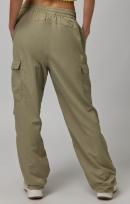 SPIRITUAL GANGSTER-Dark Matcha Journey Cargo Pant