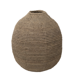 Decorative Hand-Woven Rattan Basket