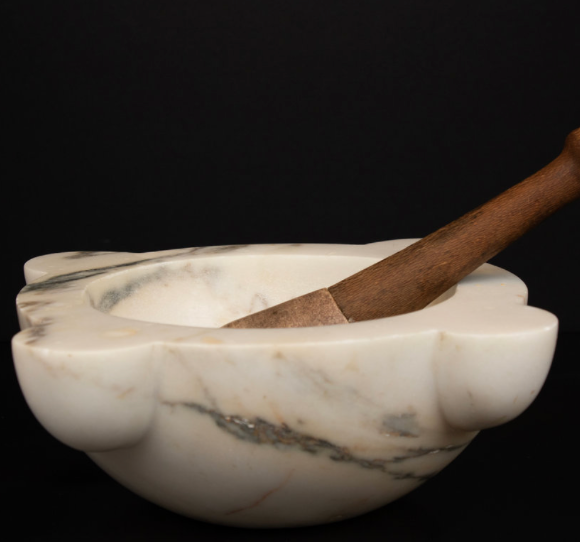 Marble Mortar with Pestle