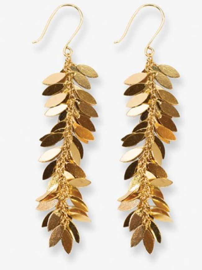 SAMANTHA Leaf Dangle Earring