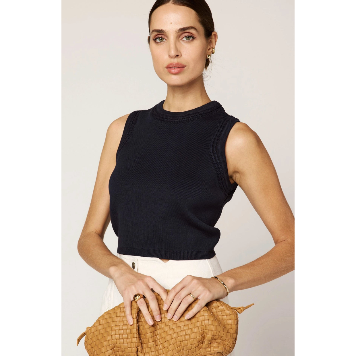 Cleobella - Jade Top-Midnight Blue