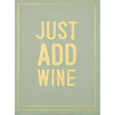 Wine Serving Set Book