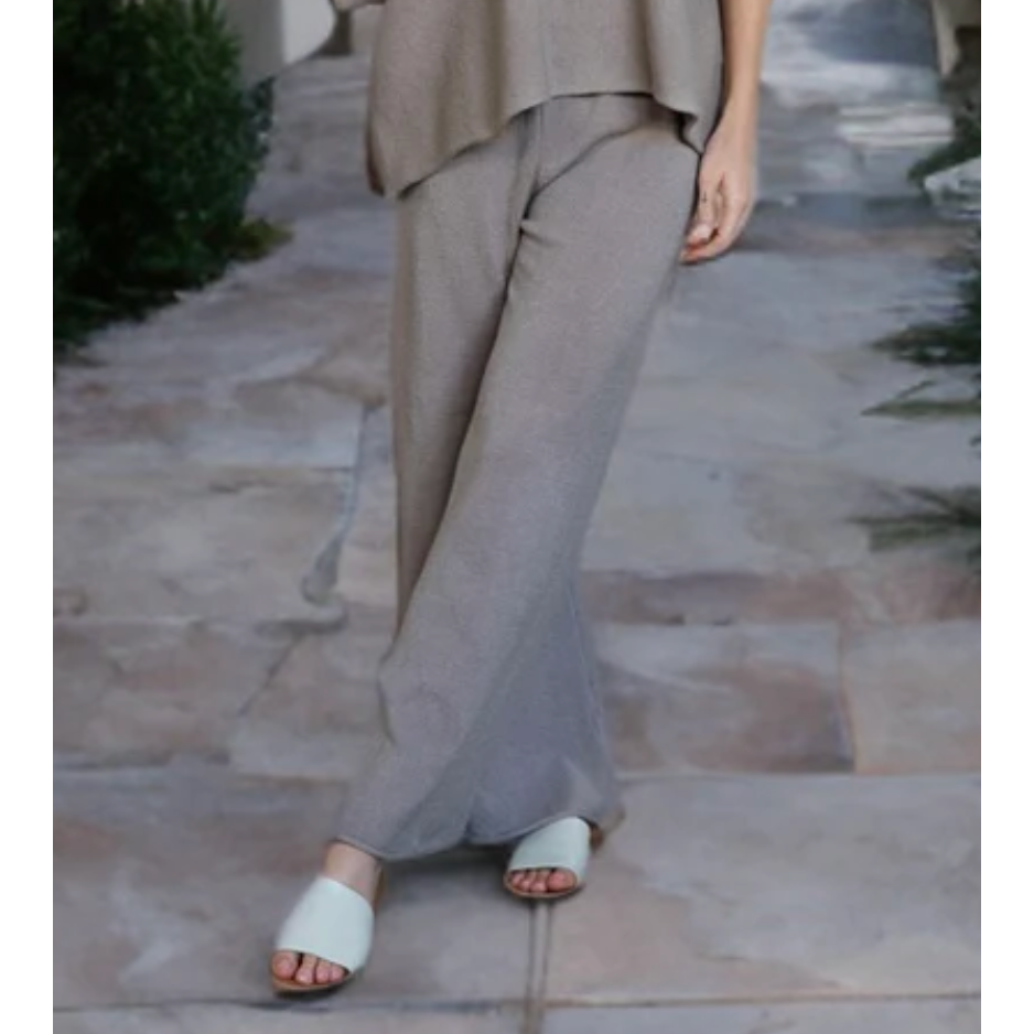 CLEO KNIT PANTS-TAUPE