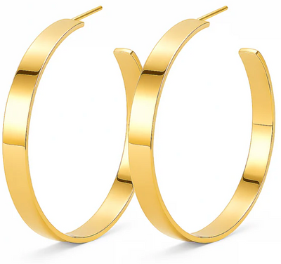 Ellie Vail - Perry Large Hoop Earring