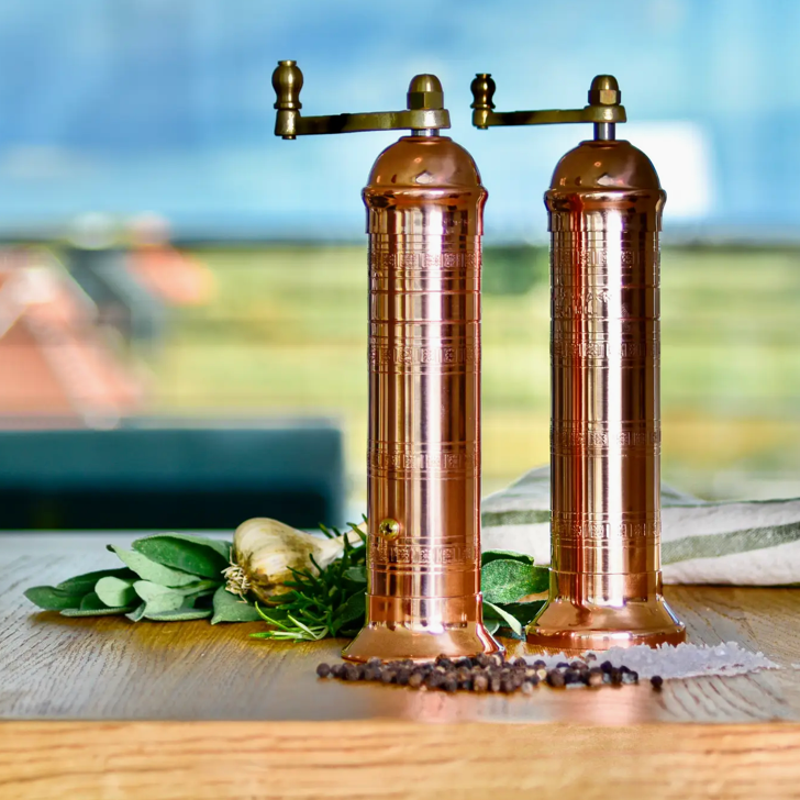 The Original 'Copper Mill' - 9" Pepper Grinder