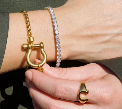 Ellie Vail - Clarkson Shackle Bracelet