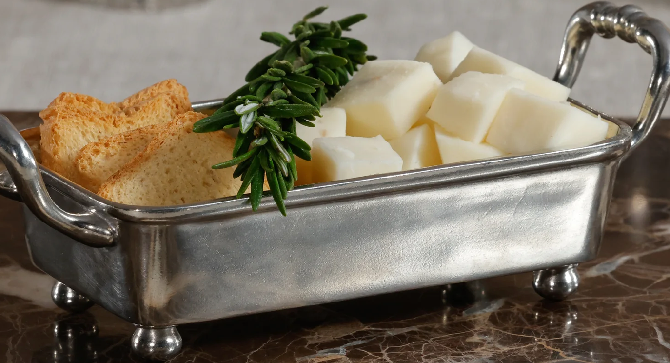 St. Anton Pewter Olive/Condiment Tray