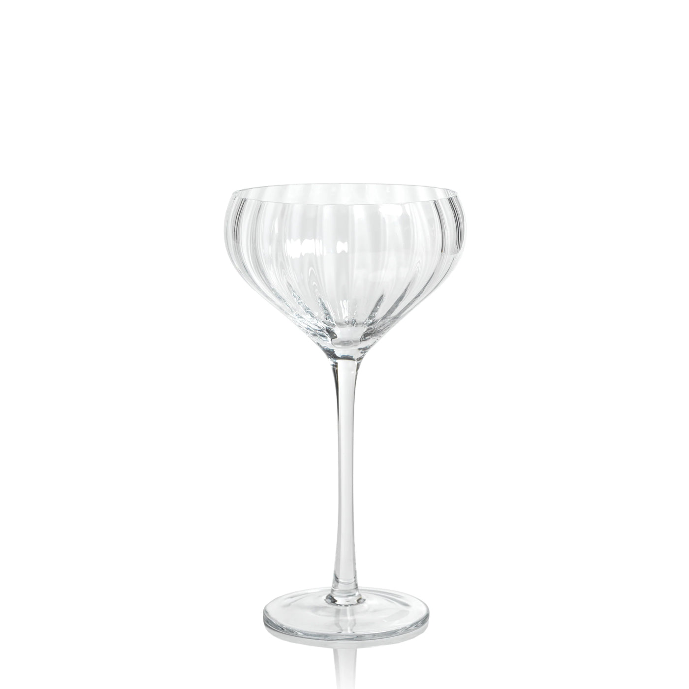 Madeleine Optic Cocktail Glassware