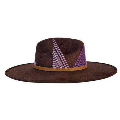 Darcy Rancher Crown Hat - Brown