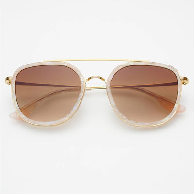 Weston Acetate Round Sunglasses