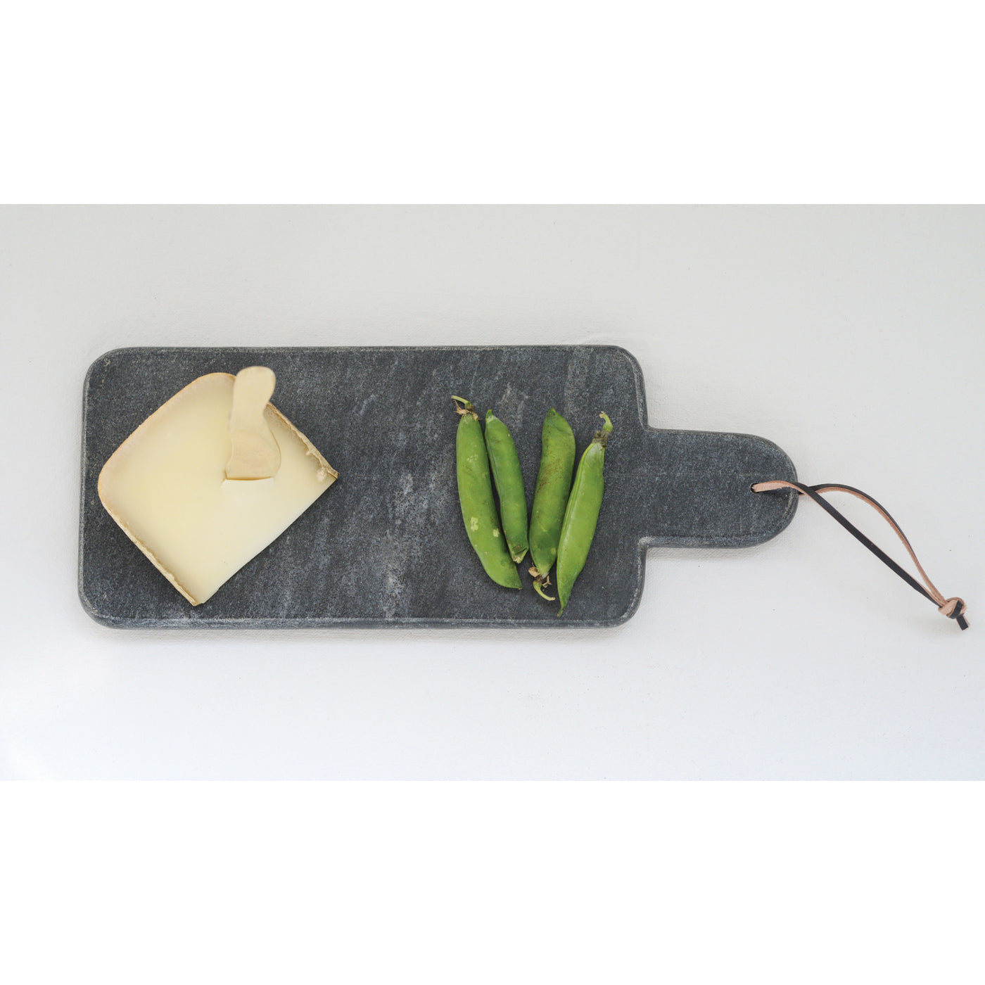 Marble Cheese Cutting Board with Handle