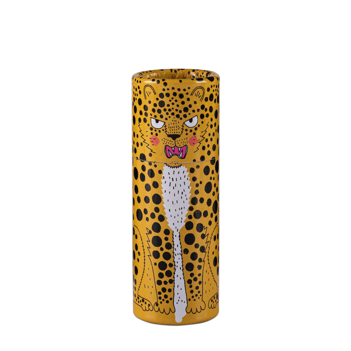 Leopard Cylinder Matchbox