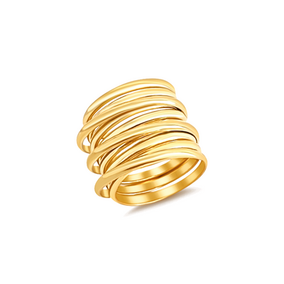 Margot Coil Band Ring - Ellie Vail