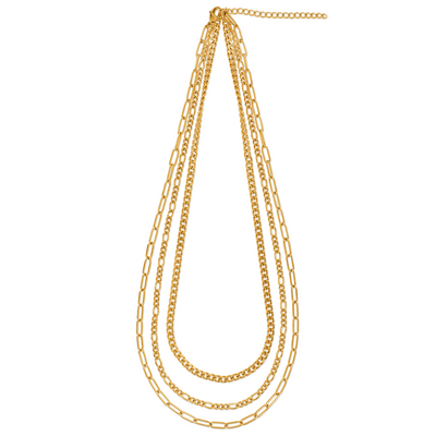 Nola Multi Chain Necklace - Ellie Vail
